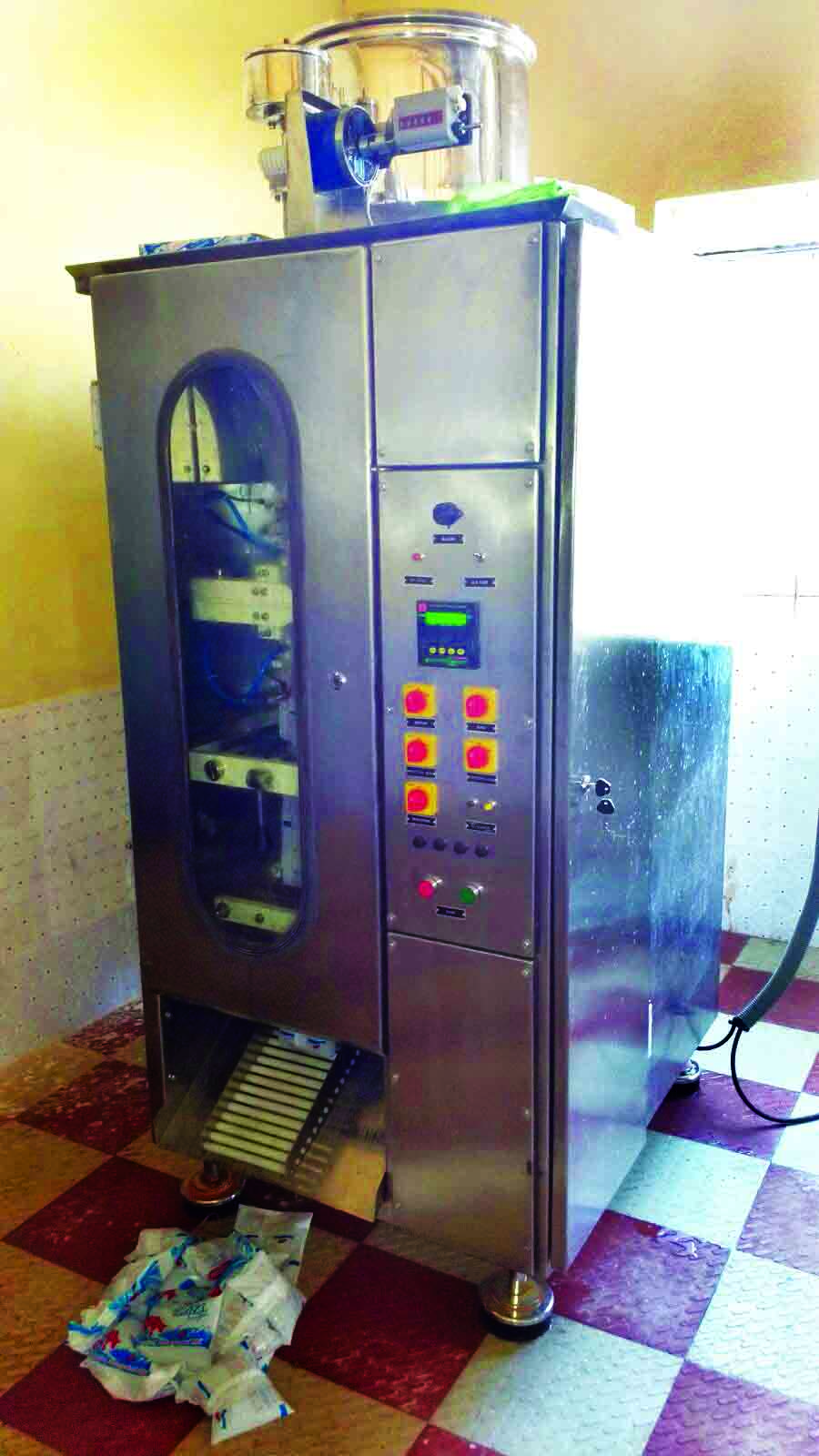 single head milk pouch machine